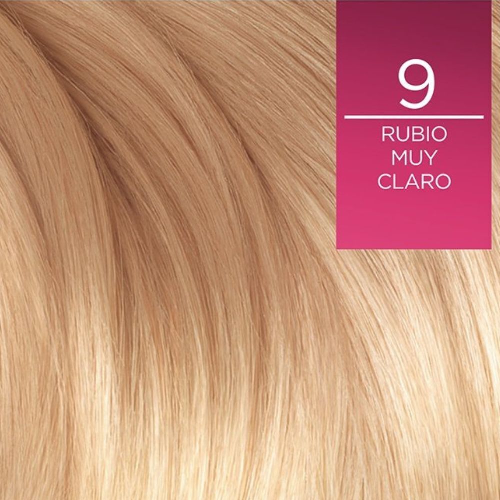 Tinte L'oreal Excellence Creme 9 Rubio Muy Claro