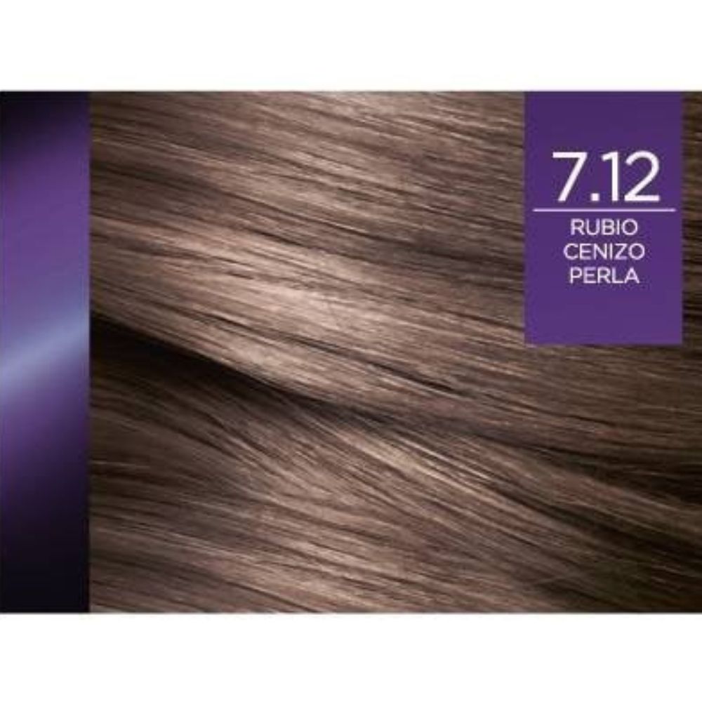 Tinte Para El Cabello L'oreal Excellence Matizador Supreme 7.12 Rubio Cenizo Perla