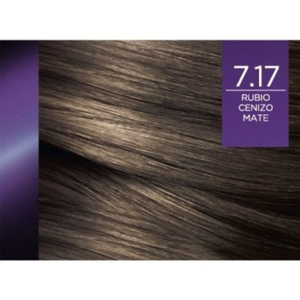 Tinte Para El Cabello L'oreal Excellence Matizador Supreme 7.17 Rubio Cenizo Mate