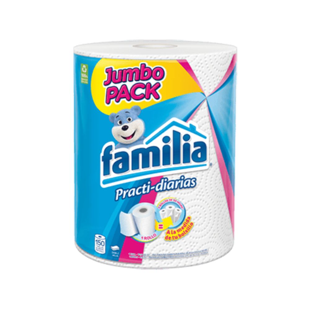 Toallin Familia Jumbo Pack 150 Hojas
