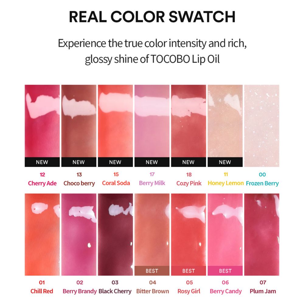 Tocobo Juicy Berry Plumping Lip Oil N*18 Cozy Pink 4g