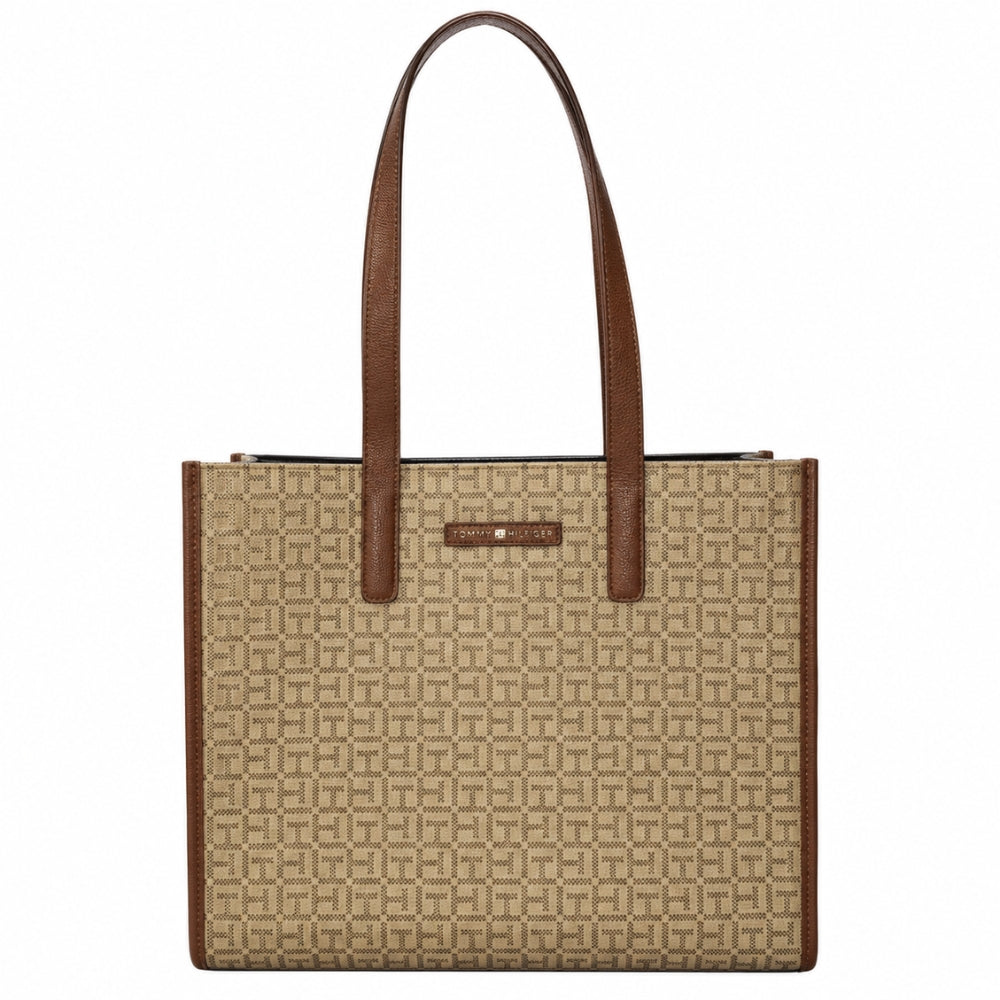 Tommy Hilfiger Cartera Tote Light Brown