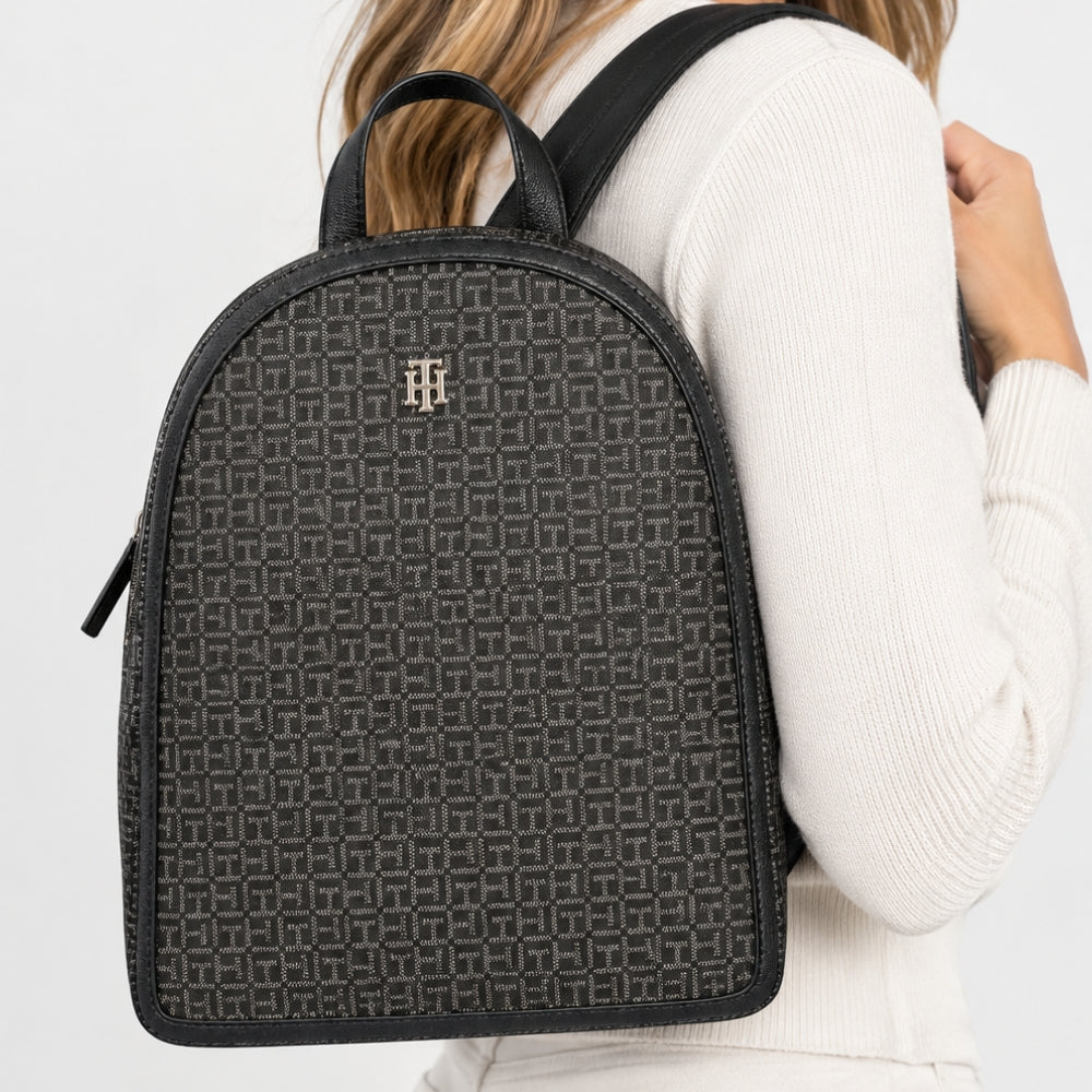 Tommy Hilfiger Cartera Backpack Monogram Black