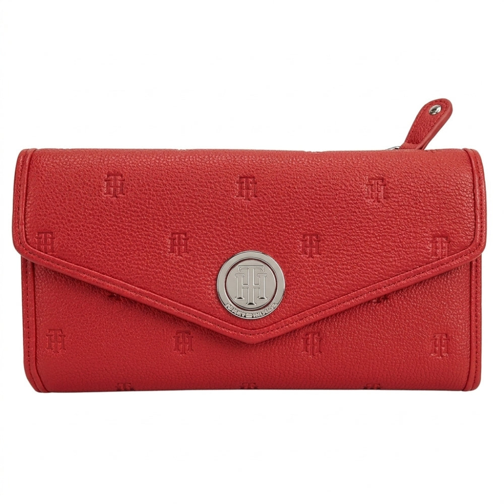 Tommy Hilfiger Monedero Clutch Red