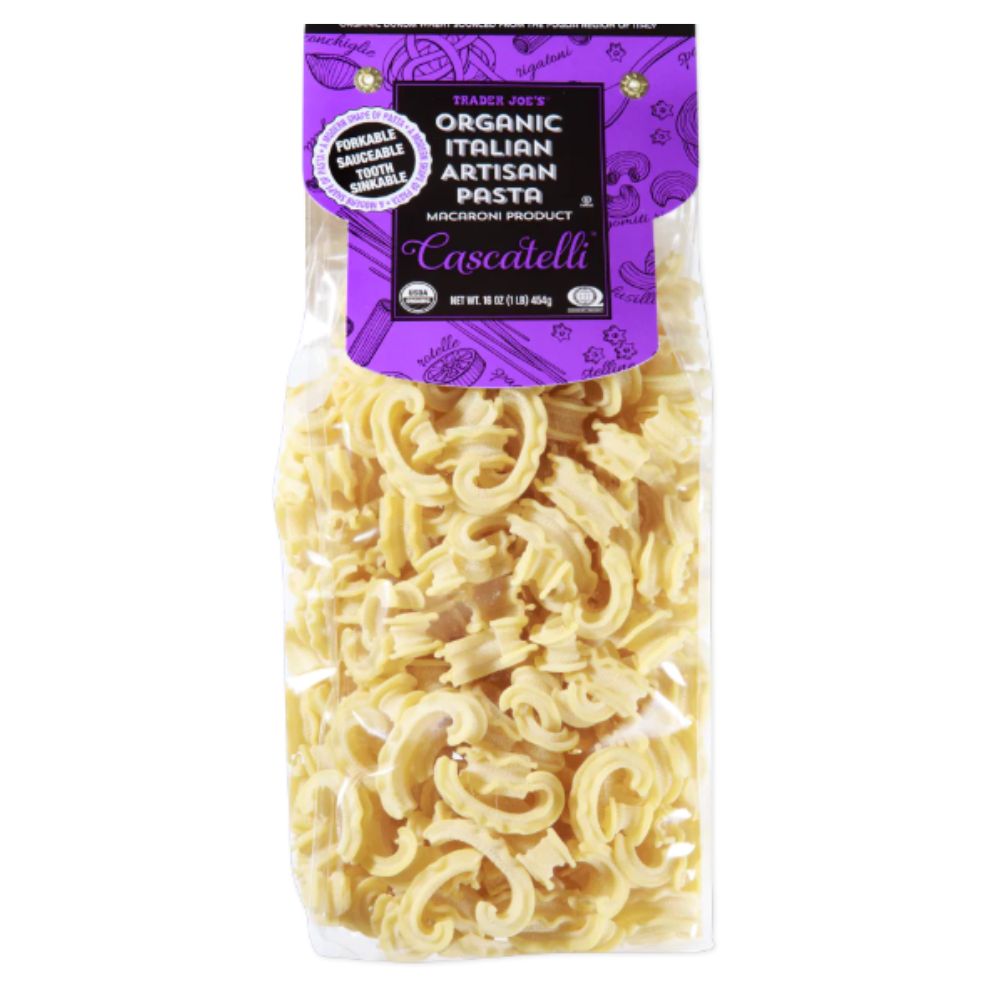 Trader Joe's Organic Italian Artisan Pasta Cascatelli 454g