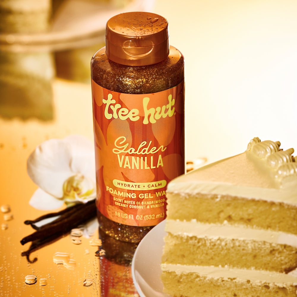 Tree Hut Foaming Gel Wash Golden Vanilla 532ml