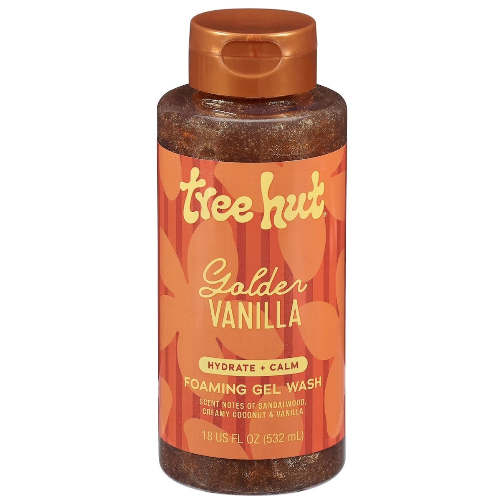 Tree Hut Foaming Gel Wash Golden Vanilla 532ml