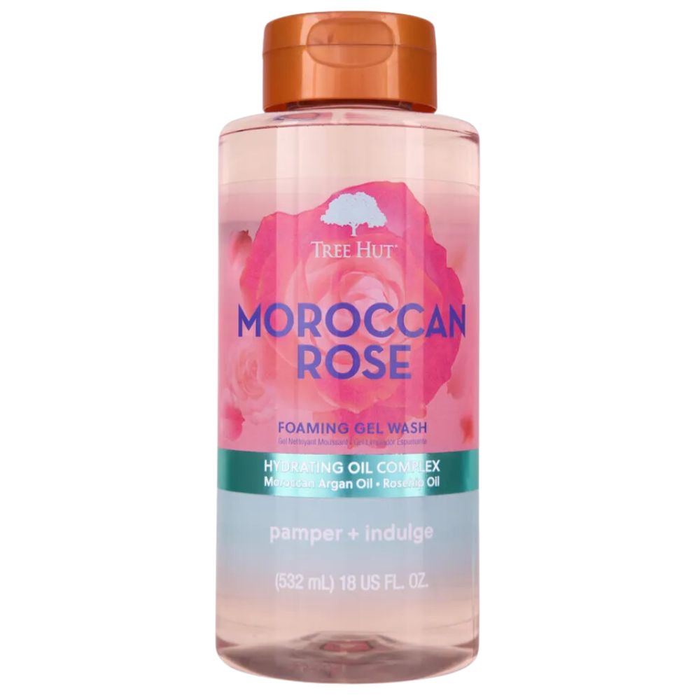 Tree Hut Moroccan Rose Foaming Gel Wash 532ml