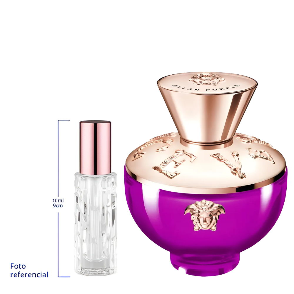 Versace Dylan Purple Decant Travel Size 10ml 95 a 150 Sprays Aprox Eau de Parfum For Women