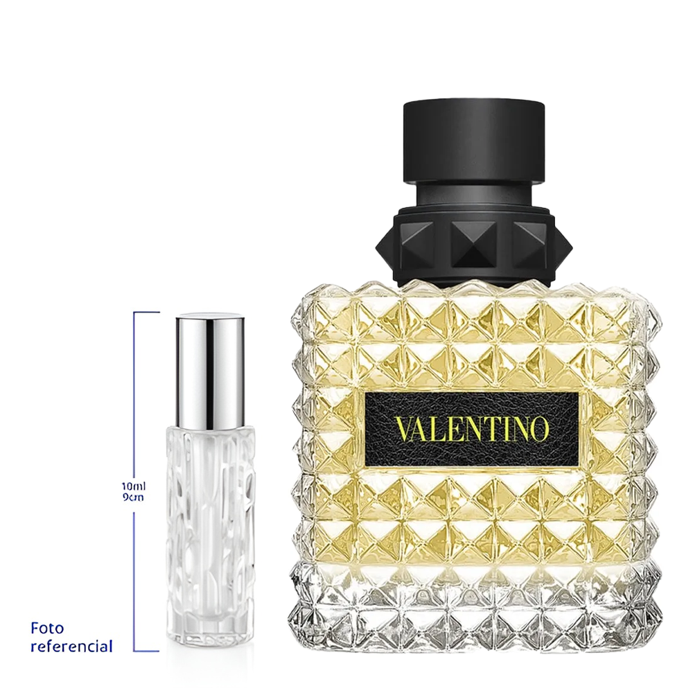 Valentino Donna Born In Roma Yelloow Dream Decant Travel Size Eau De Toilette For Men 10ml