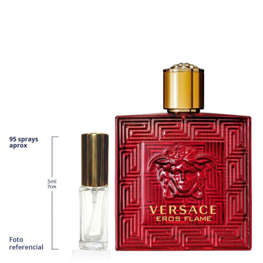 Versace Eros Flame Decant Travel Size Eau De Parfum For Men