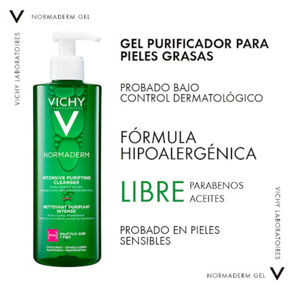 Vichy Normaderm Phytosolution Intense Purifying Gel 400 ml