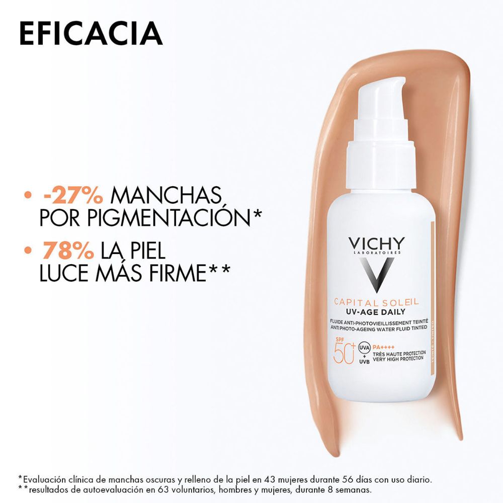 Vichy Capital Soleil Age-SPF 50 Con Color 40ml