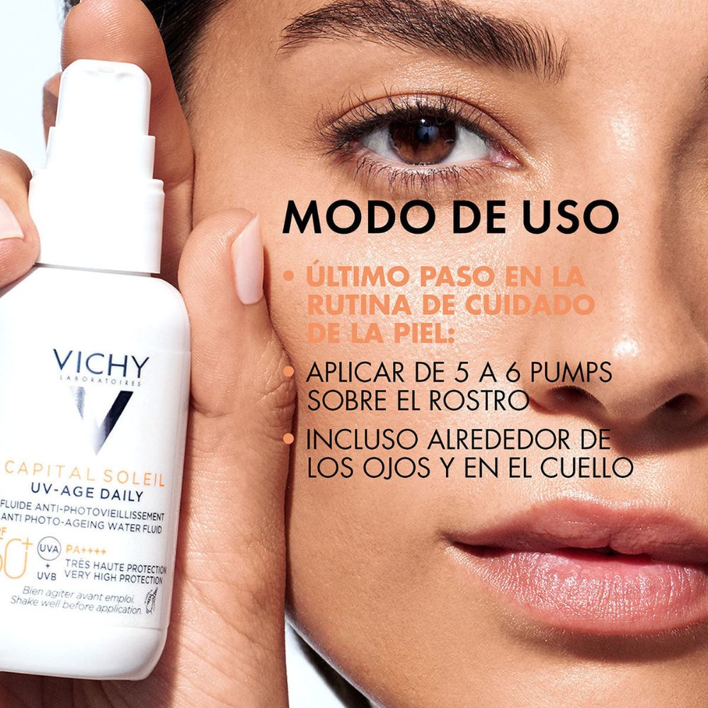 Vichy Capital Soleil Age-SPF 50 Con Color 40ml