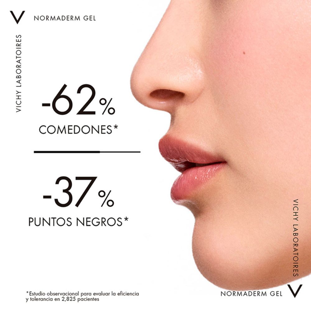 Vichy Normaderm Phytosolution Doble Accion Uso Diario Gel Limpiador Purificante Intenso 200ml