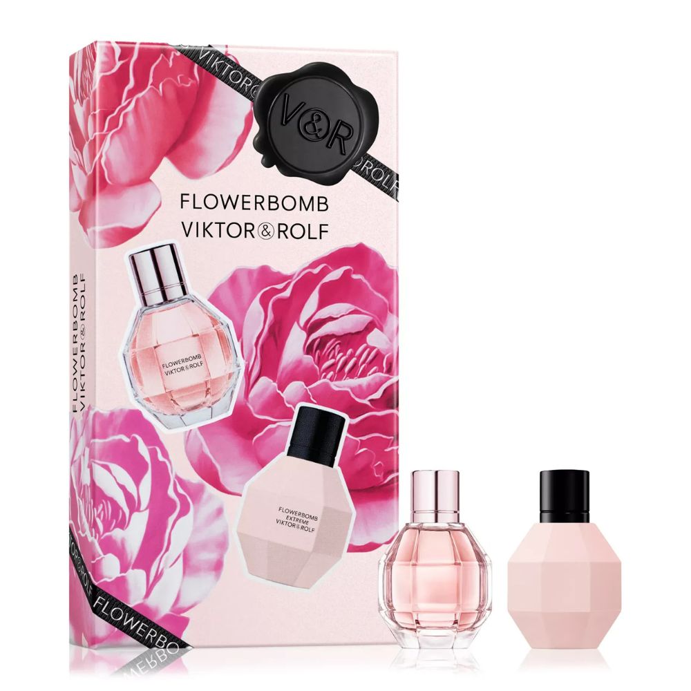 Viktor & Rolf Flowerbomb Mini Set Eau De Parfum Duo 7ml