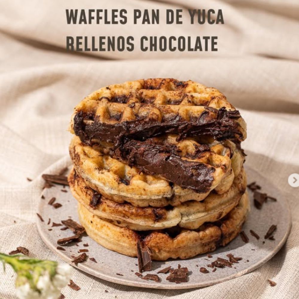 Waffles Vegano Chocolate 6 Und