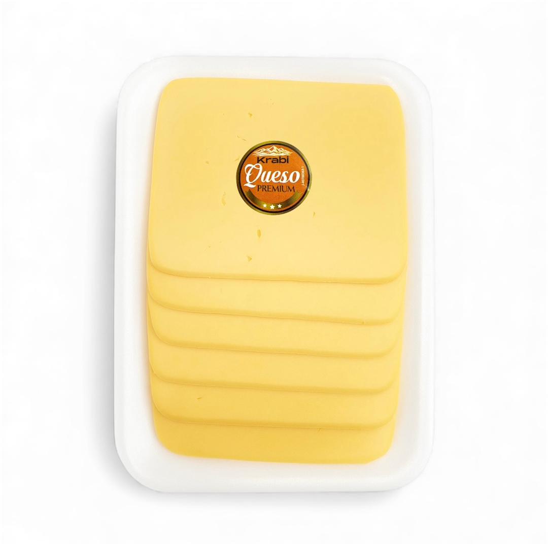 Queso Tipo Edam Krabi Rebanado 2 Opciones