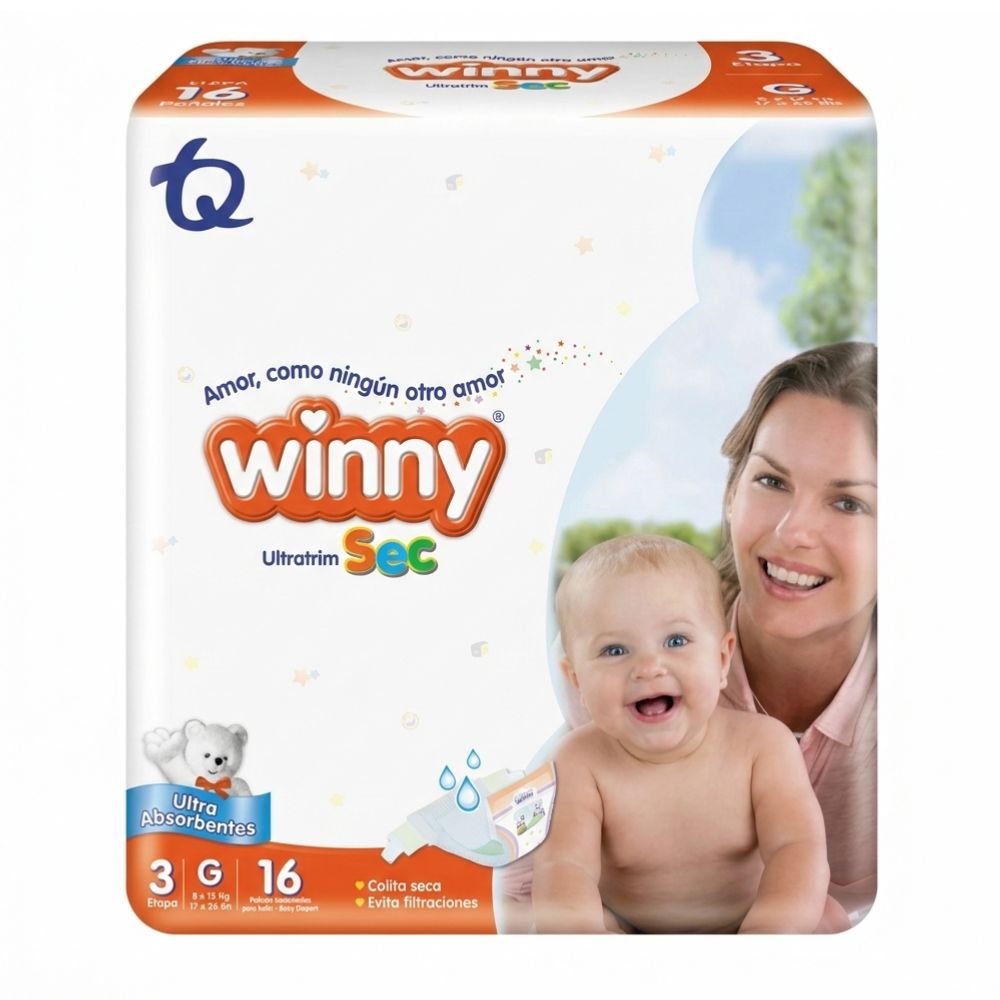 Winny Pañales Ultratrim Sec Etapa 3 Talla G 16 Und