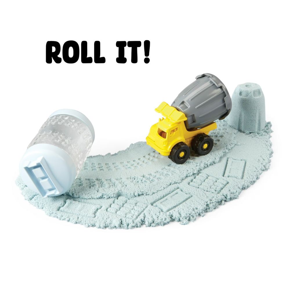 Wonder Factory Camion De Construccion Never Dry Sand Gris 3+