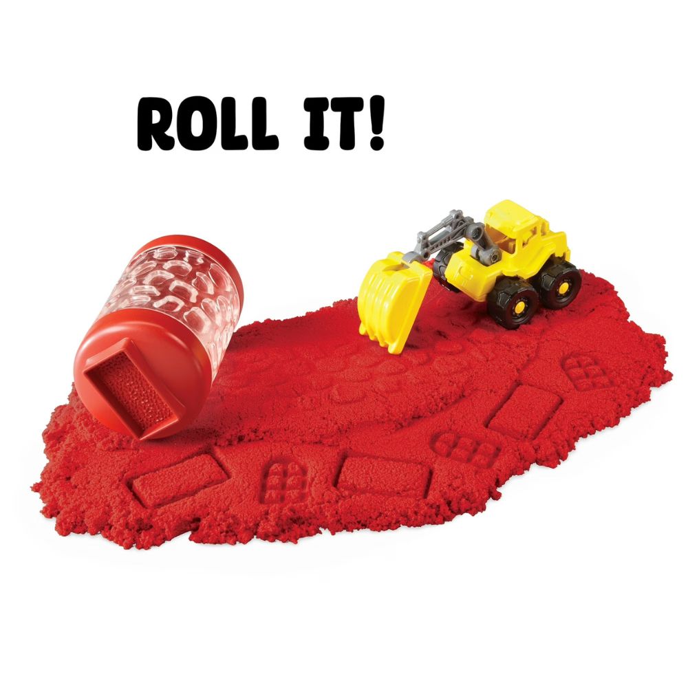 Wonder Factory Camion De Construccion Never Dry Sand Rojo 3+