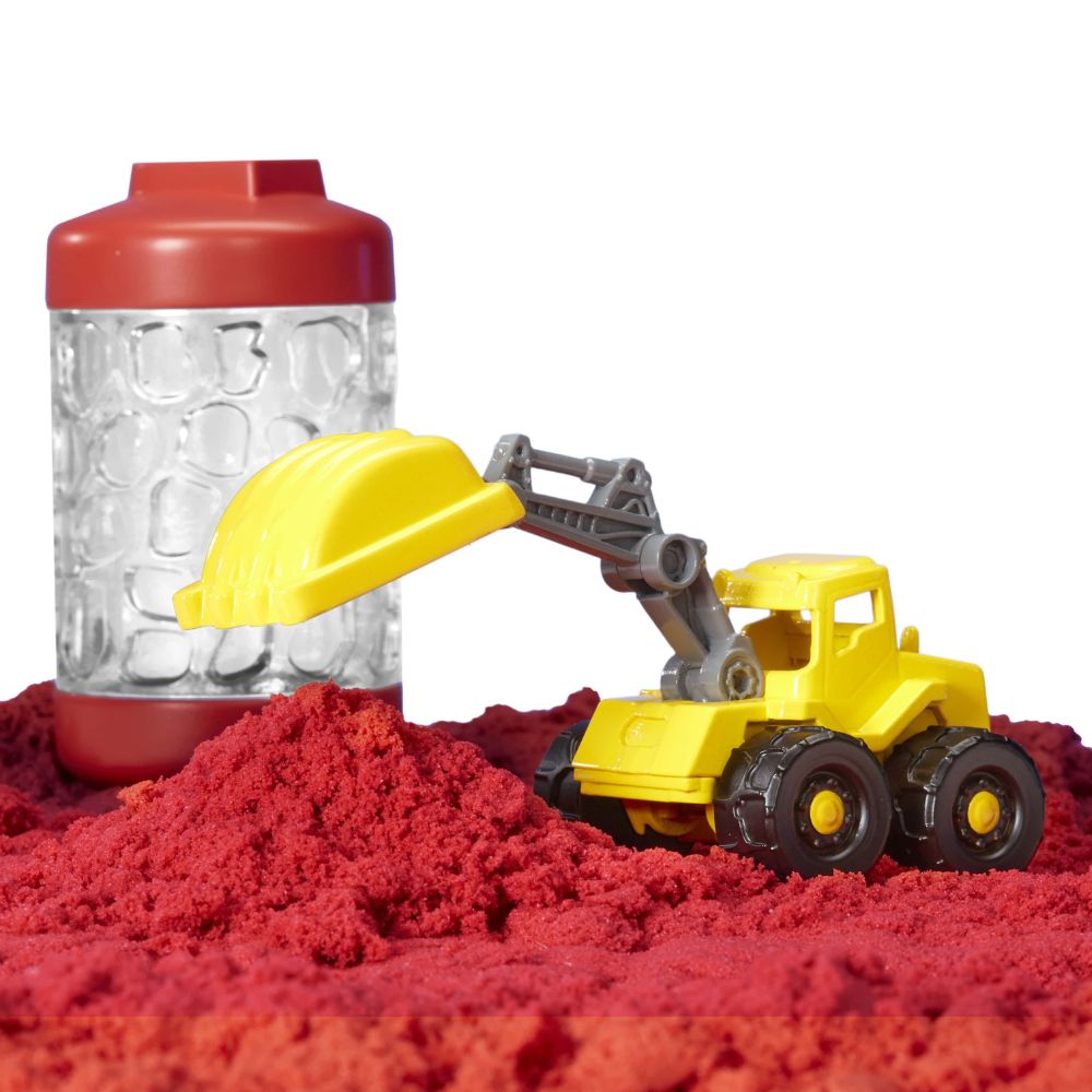 Wonder Factory Camion De Construccion Never Dry Sand Rojo 3+