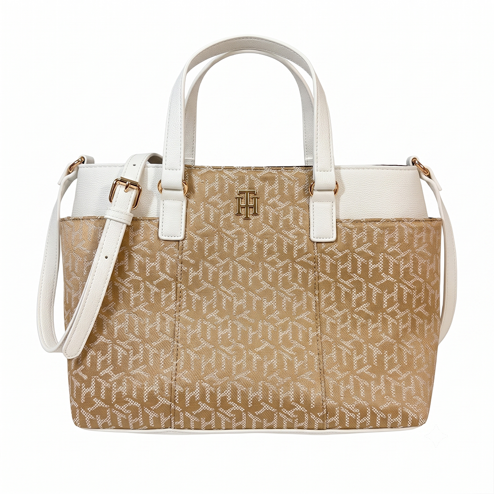 Tommy Hilfiger Cartera Tote Gold