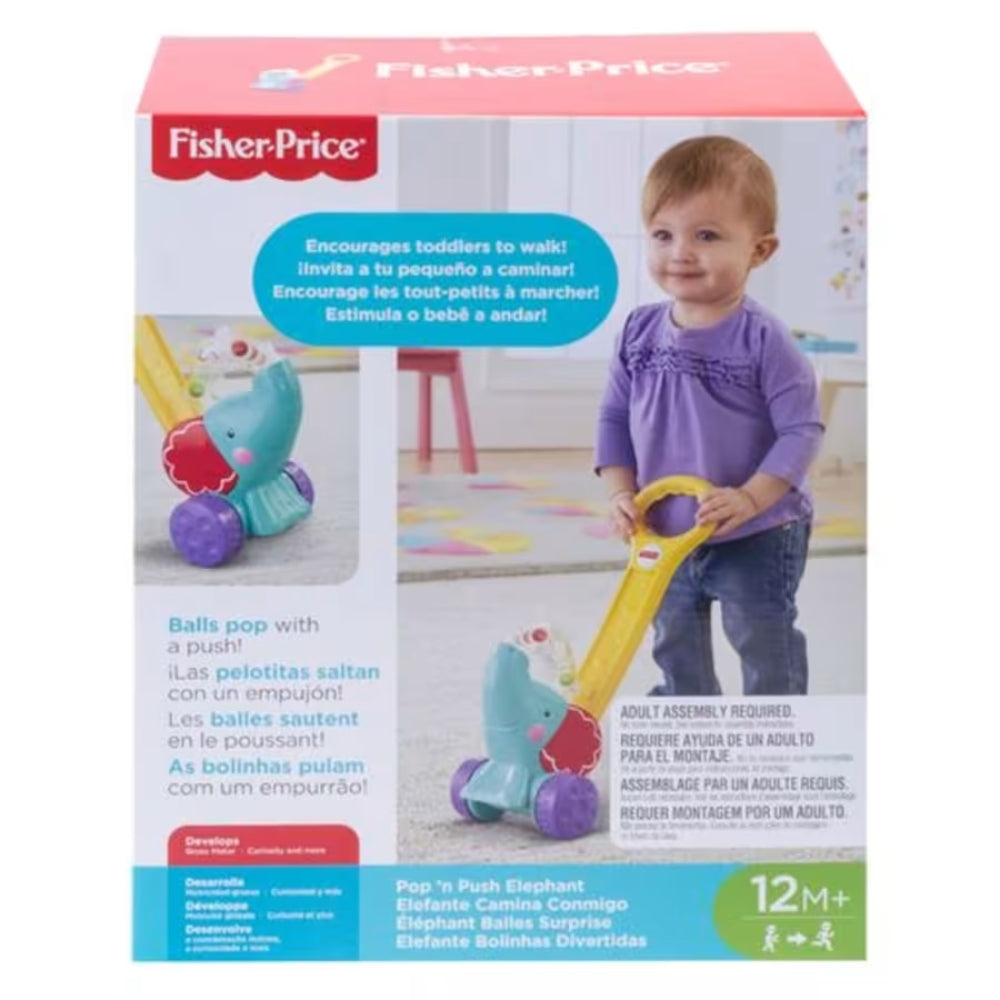 Fisher Price Elefante Camina Conmigo 12m+