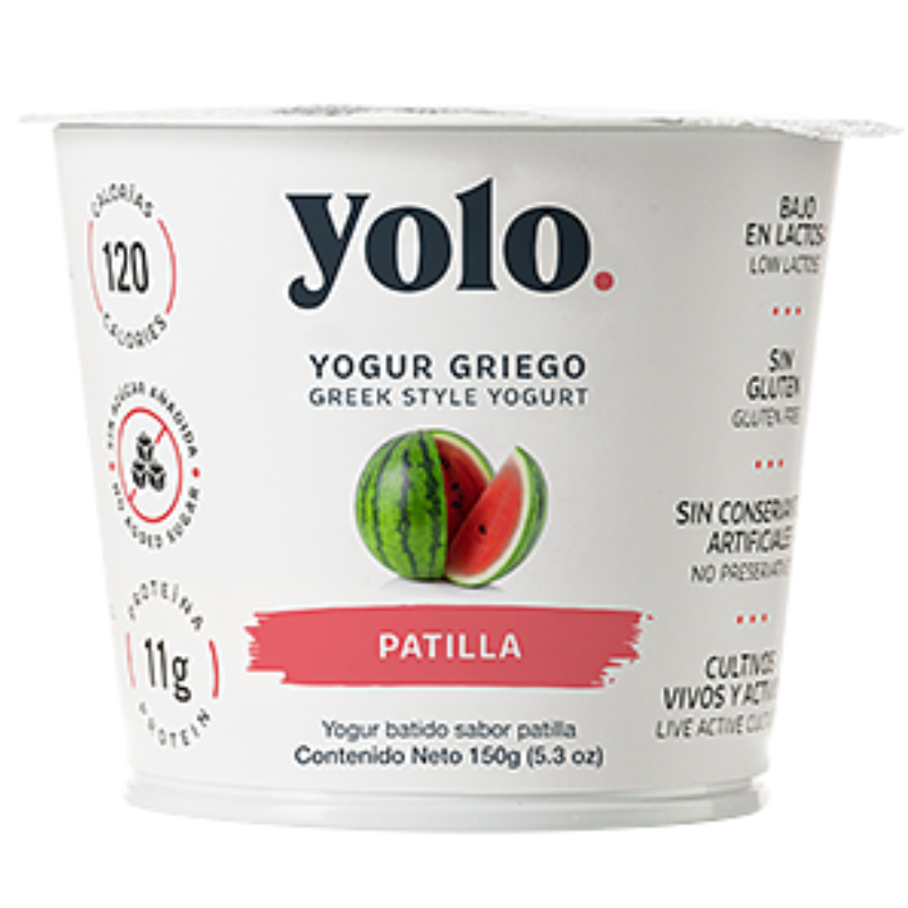 Yogurt Griego Yolo Patilla 150 gr