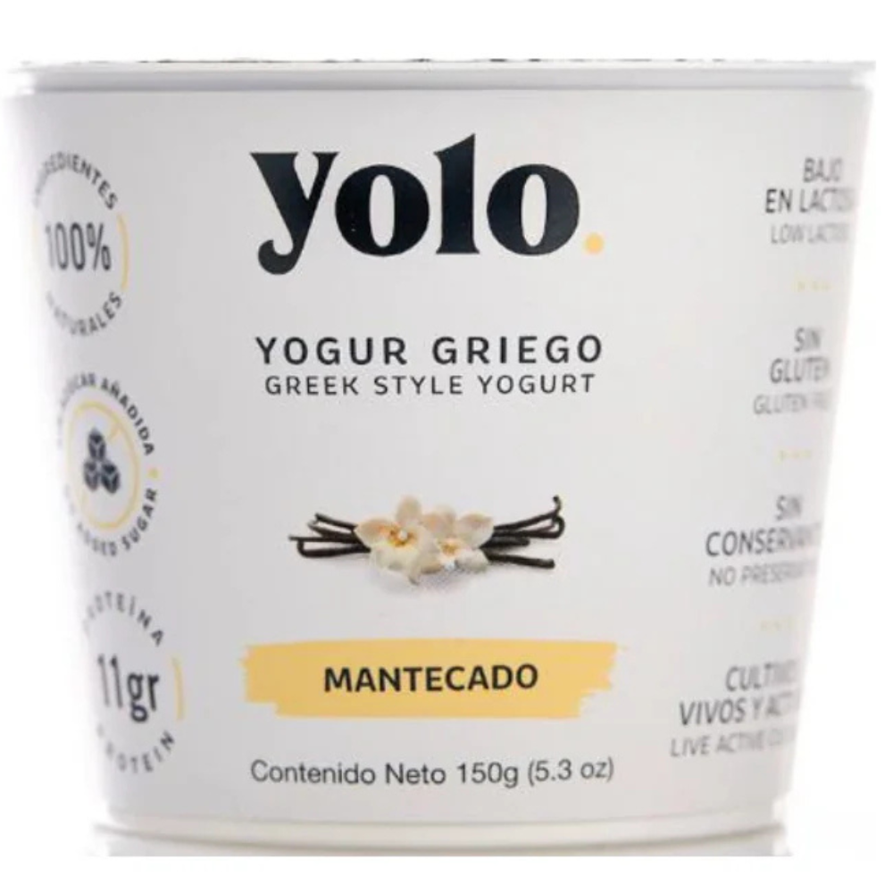 Yogurt Griego Yolo Mantecado150 gr