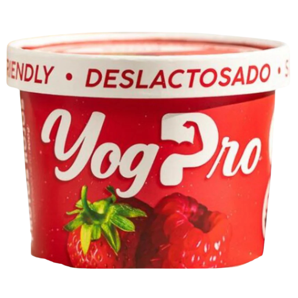 Yogurt Griego Yog Pro Descremado- Deslactosado Frutos Rojos 150g