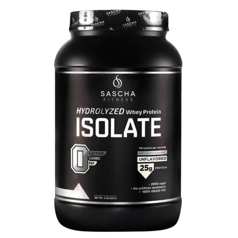 Whey Protein Hidrolizada Isolate by Sascha Fitness Unflavored 899 g