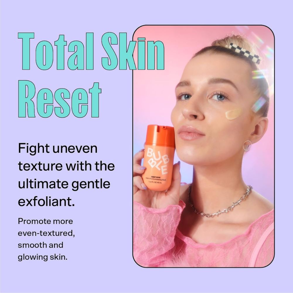 Bubble Deep Dive AHA+PHA Exfoliating Mask Step 2 Treat 45ml