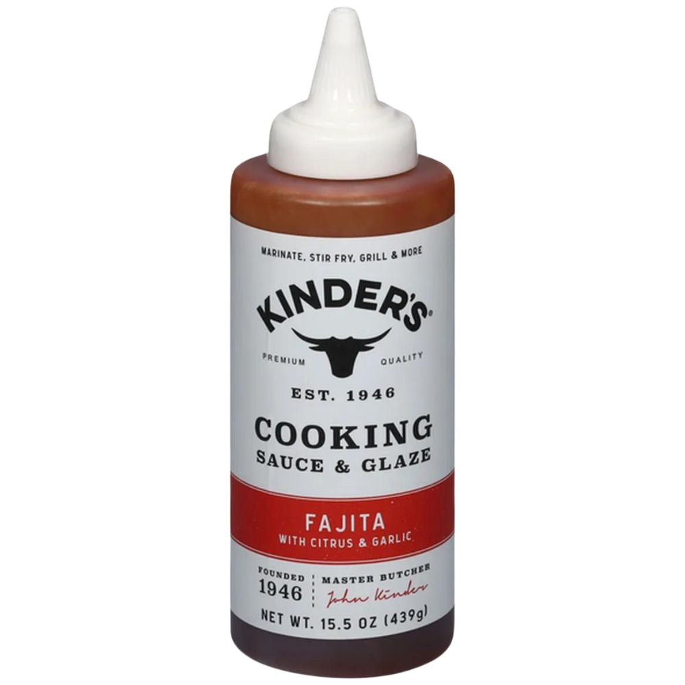 Kinder's Cooking Sauce & Glaze Fajita With Citrus & Garlic 439gr