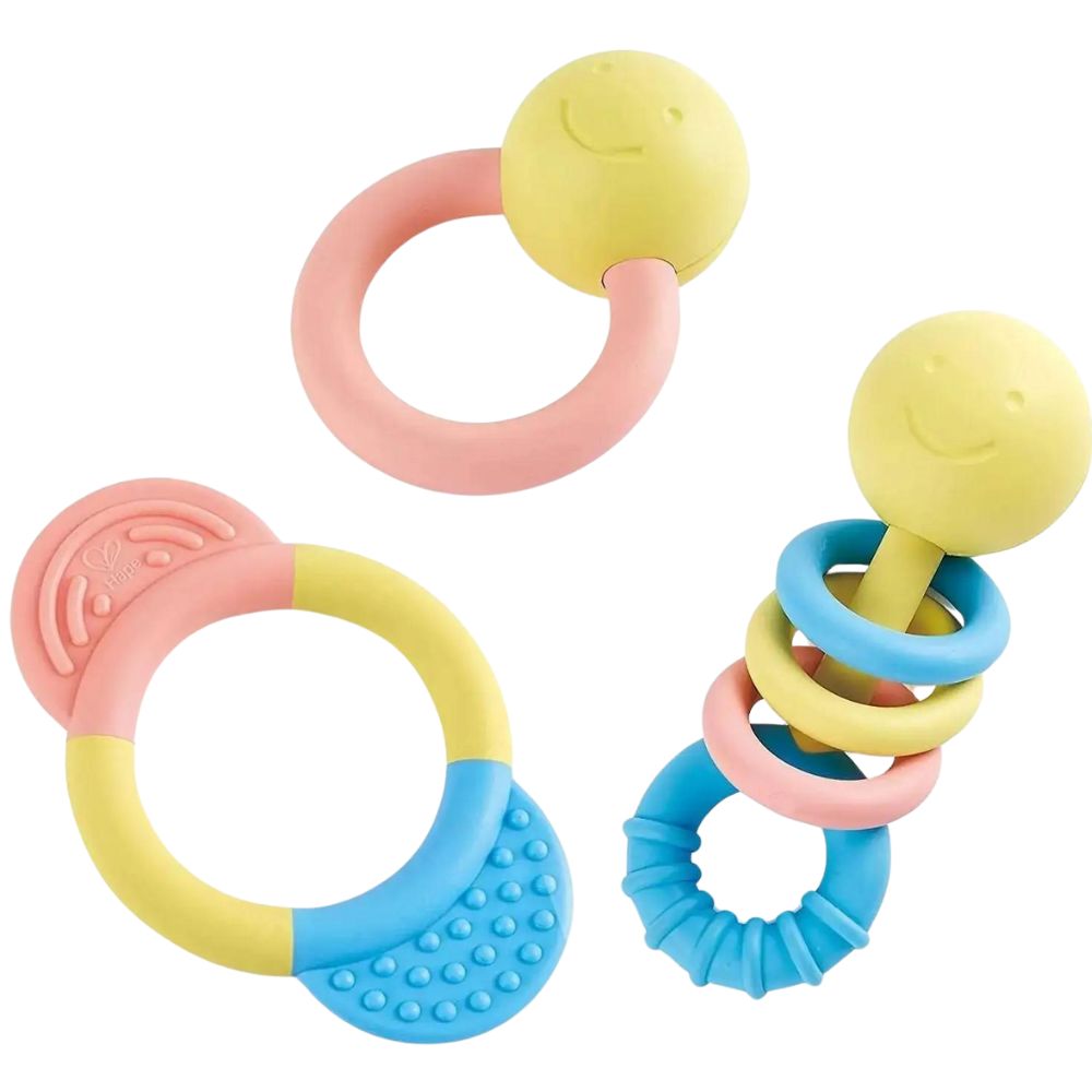 Hape Rattle & Teether Collection 0m+
