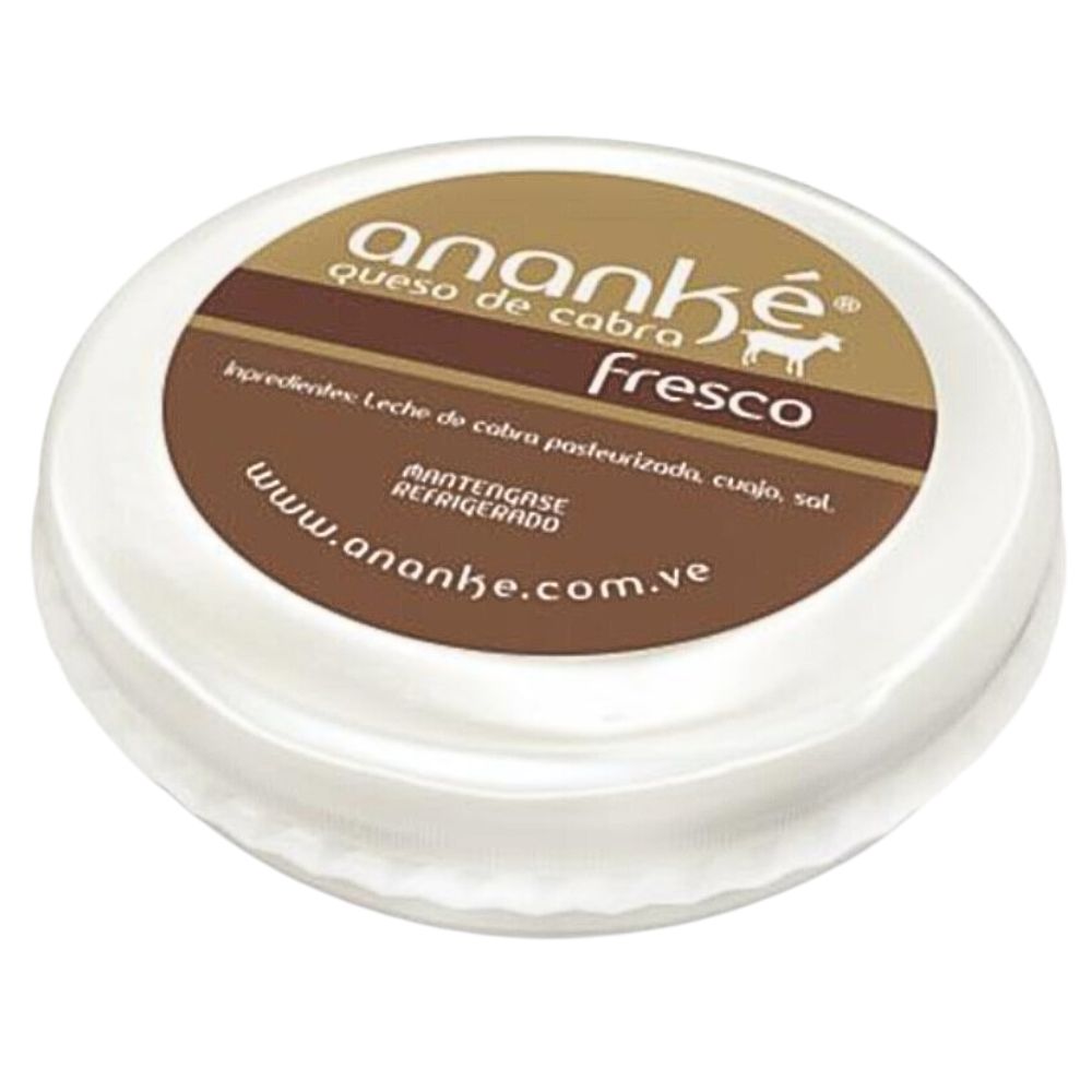 Queso De Cabra Ananke Fresco Firme Redondo 500gr aprox
