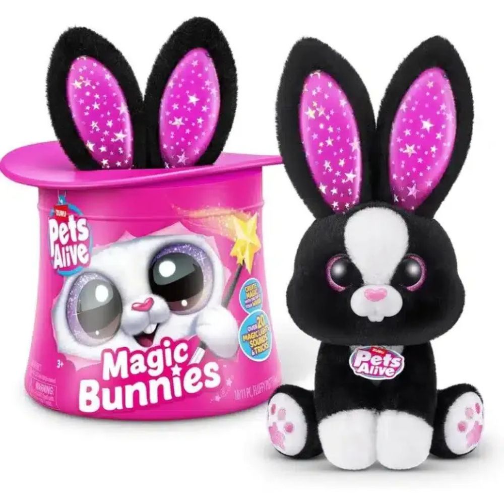 Zuru Pets Alive Magic Bunnies Negro