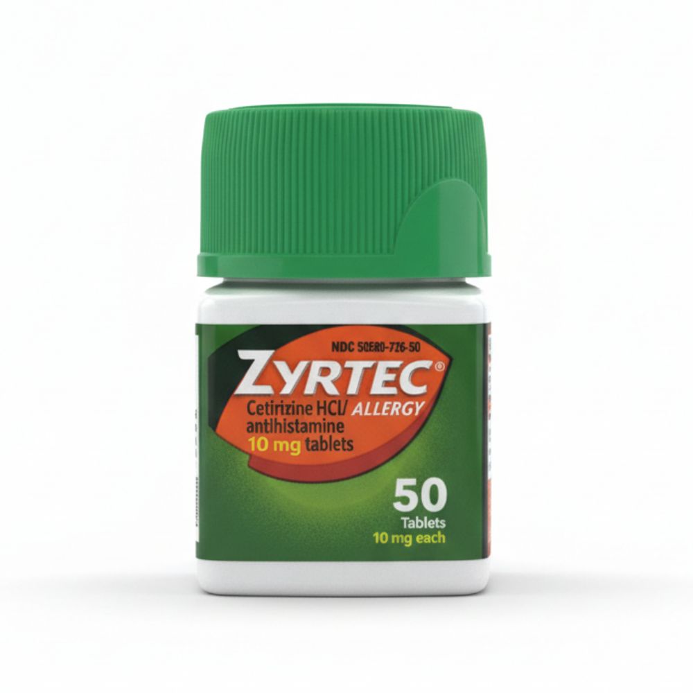 Zyrtec Allergy Ceritizine Hci Antihistamine 10 mg 50und