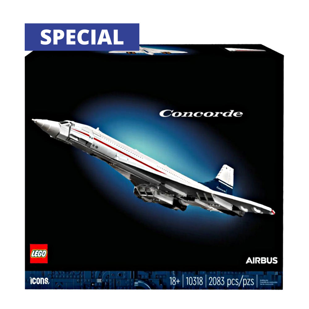 Lego Concorde Icons Airbus 2083 Pzs 18+