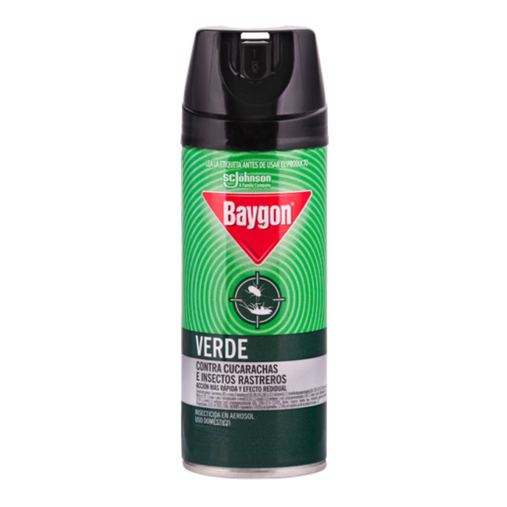 Baygon Verde Contra Cucarachas e Insectos Rastreros 235cc