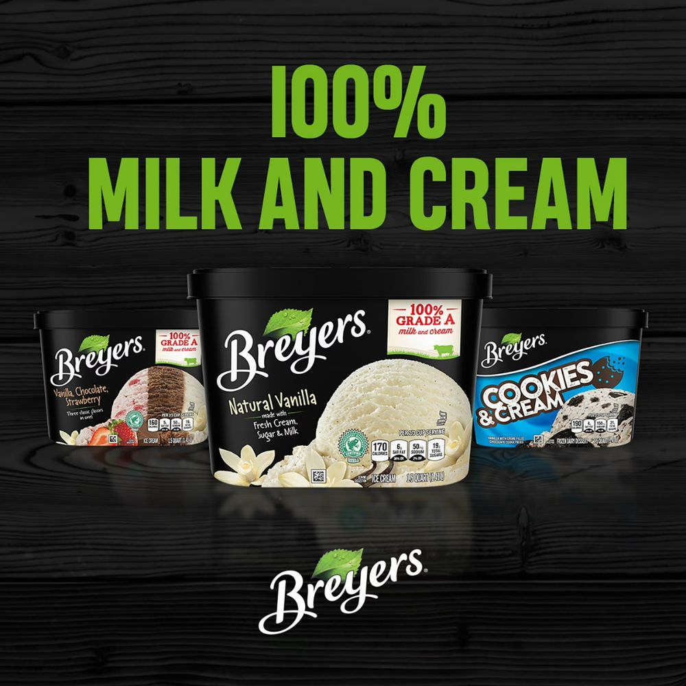 Helado Breyers Cookies & Cream 1.4Lt