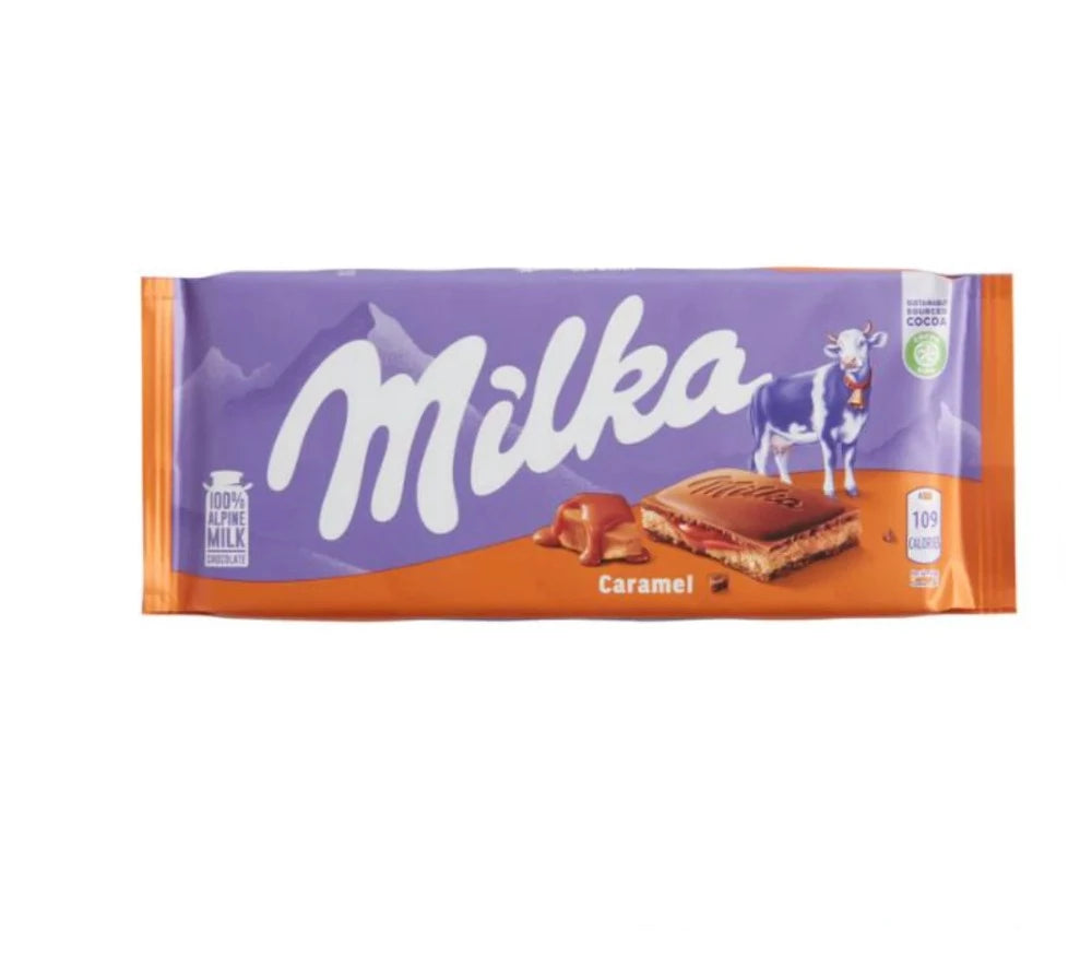 Chocolate Milka Caramel 90gr