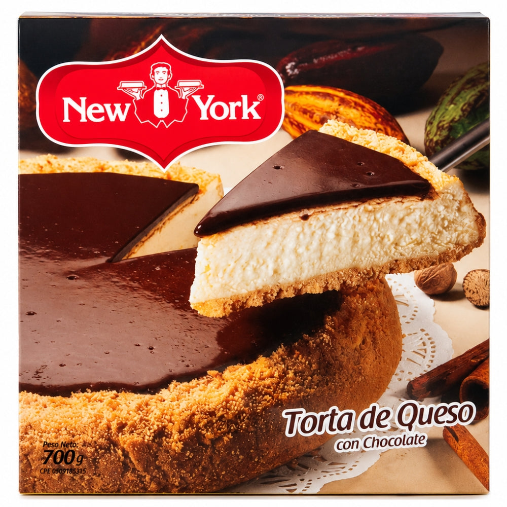 New York Cheese Cake Cobertura de Chocolate 700gr
