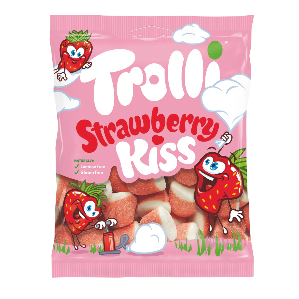 Trolli Gomitas Kiss Strawberry Sin Gluten 100gr