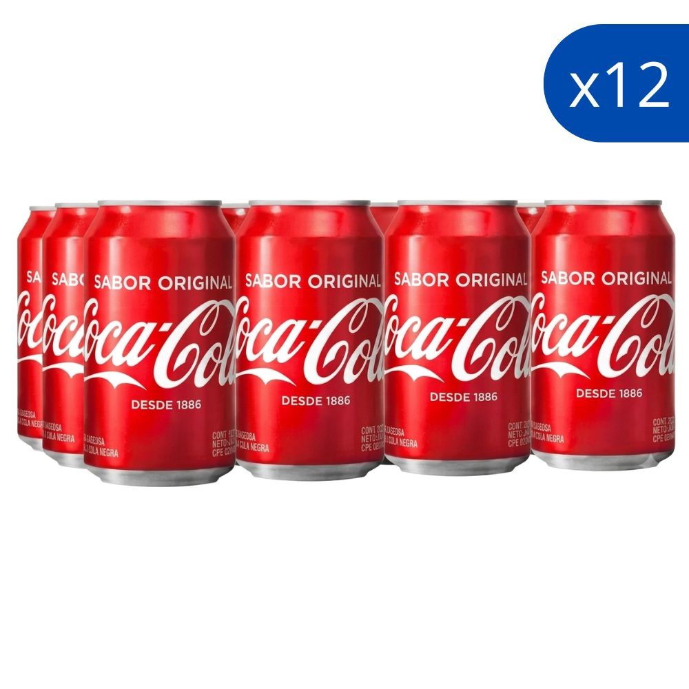 Coca-Cola Original Pack de 12 Latas de 355ml
