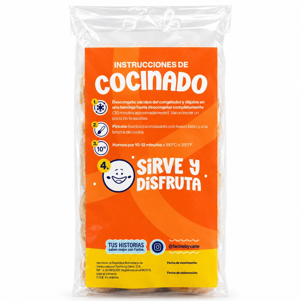 Farine Mini Croissant Plain 10 Unidades