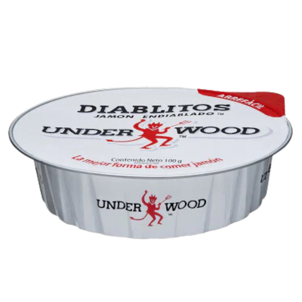 Diablitos UnderWood Jamon Endiablado 100g