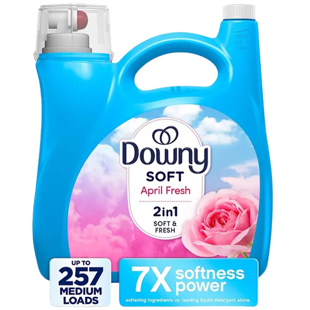 Downy Soft April Fresh 2 in 1 Soft & Fresh 257 Medium Loads 4.45 Litros