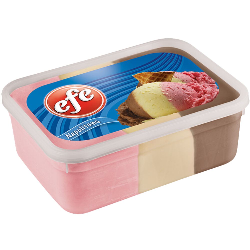 Helado Efe Napolitano 2L