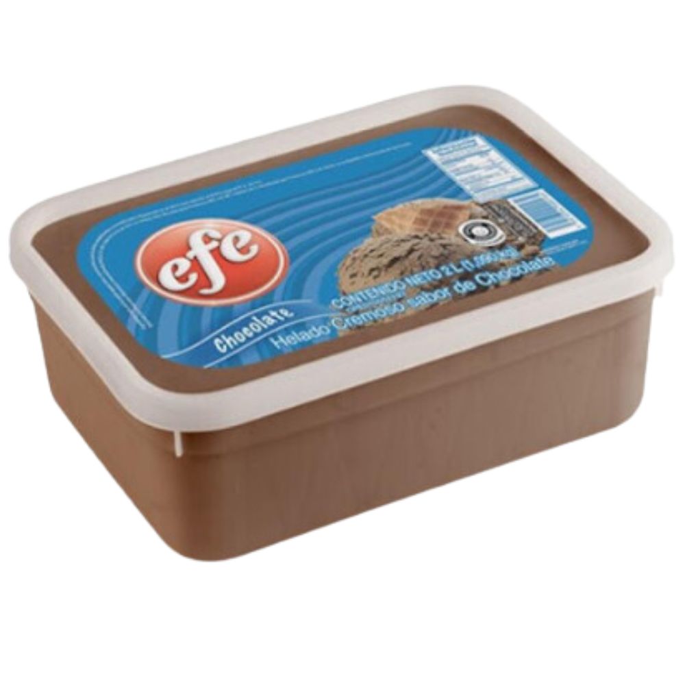 Helado Efe Chocolate 2L